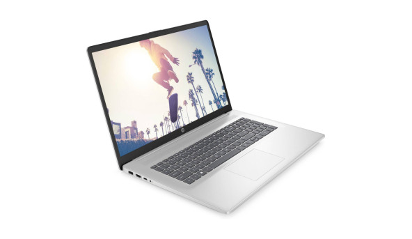 HP 17-cn2017ua 17.3" FHD IPS, 250n/i5-1235U (4.4)/16Gb/SSD512Gb/Intel Iris Xe/DOS/Сріблястий - 576073