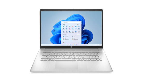 HP 17-cp2009ua 17.3" FHD IPS, 250n/Ryzen 3-7320U (4.1)/8Gb/SSD256Gb/Radeon/W11H6 SL/Сріблястий
