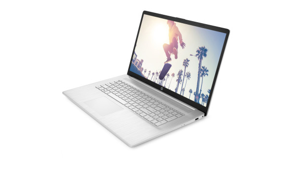 HP 17-cp2010ua 17.3" FHD IPS, 250n/Ryzen 3-7320U (4.1)/8Gb/SSD256Gb/Radeon/DOS/Сріблястий - 576152