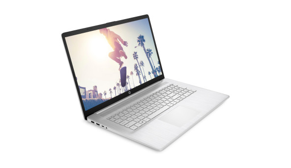 HP 17-cp2010ua 17.3" FHD IPS, 250n/Ryzen 3-7320U (4.1)/8Gb/SSD256Gb/Radeon/DOS/Сріблястий - 576152
