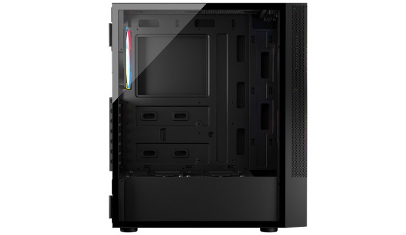 Корпус LogicConcept ARYA MESH+GLASS ARGB fans 2x140mm+1x120mm BLACK без БЖ ATX - 576256