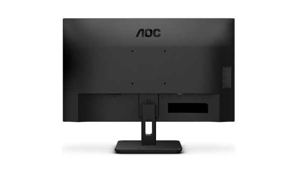 TFT 23.8" AOC 24E3UM, VA, 75Гц, D-Sub, HDMI, DP, USB-hub, колонки, чорний - 576325