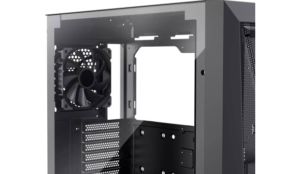 Корпус Xilence XILENT X ARGB X912.ARGB USB-C3.2+2xUSB3.0, 3xARGB+1xBLACK FAN 12cm, без БЖ ATX - 576331