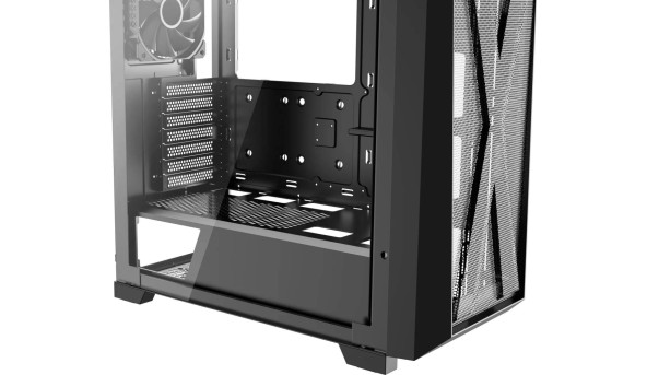 Корпус Xilence XILENT X ARGB X912.ARGB USB-C3.2+2xUSB3.0, 3xARGB+1xBLACK FAN 12cm, без БЖ ATX - 576331