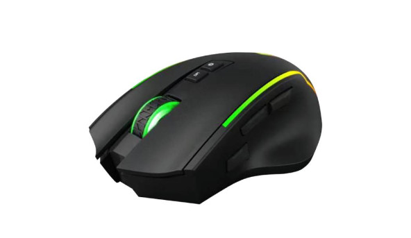 Мишка XTRIKE ME GM-518, ігрова 12800dpi., 9кн., RGB, високий профіль, чорна - 576390