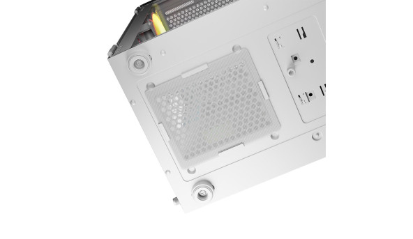 Корпус LogicConcept PORTOS MESH+GLASS ARGB fans 3x120mm WHITE без БЖ mATX - 576409