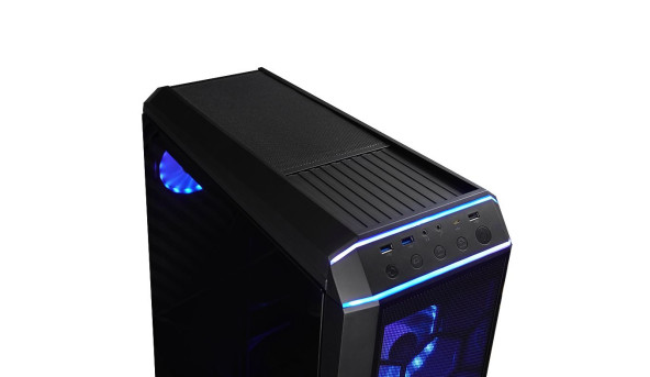 Корпус Chieftec STALLION 3 GP-03B-UC-OP 4x120mm A-RGB, USB-C, ATX, без БЖ, Black - 576447