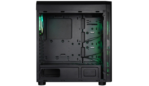 Корпус Chieftec SCORPION 4 GL-04B-UC-OP 4x120mm A-RGB, USB-C, ATX, без БЖ, Black - 576449