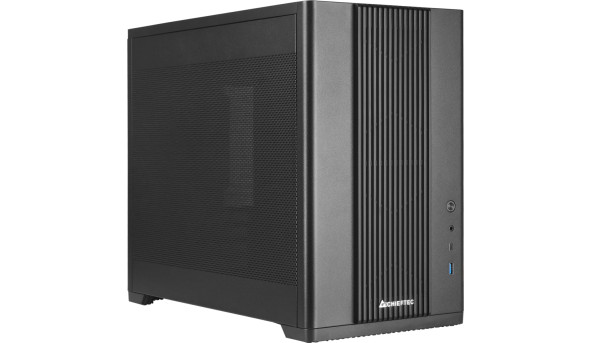 Корпус Chieftec UNI BX-10B-M-OP mATX, без БЖ, Black