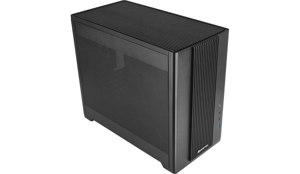 Корпус Chieftec UNI BX-10B-M-OP mATX, без БЖ, Black - 576451