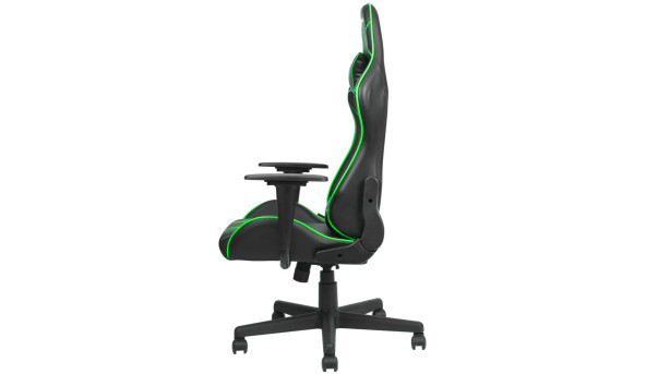 Крісло ігрове XTRIKE ME Advanced Gaming Chair GC-909, 50мм, чорно-зелене