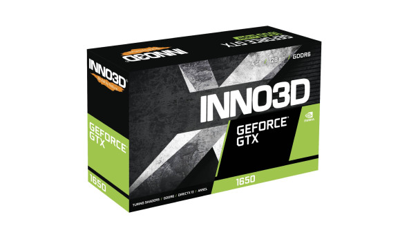 GeForce GTX1650 Inno3D Twin X2 OC V3, 4GB GDDR6 128bit