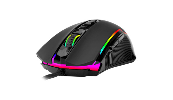 Мишка Redragon Ranger M910-K, ігрова, 12400dpi., 9кн., RGB, чорна - 576670