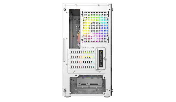 Корпус LogicConcept ARAMIS MESH+GLASS ARGB fans 3x120mm WHITE без БЖ mATX - 576687
