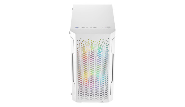 Корпус LogicConcept ARAMIS MESH+GLASS ARGB fans 3x120mm WHITE без БЖ mATX - 576687