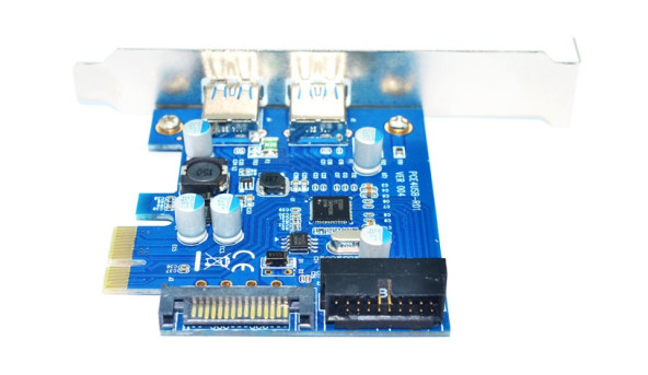 PCI-E Контролер USB3.0 (2ext. 19pin. SATA) NEC, RTL