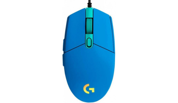 Мишка Logitech G102 Lightsync USB синя - 576795