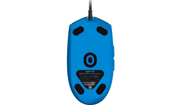 Мишка Logitech G102 Lightsync USB синя - 576795