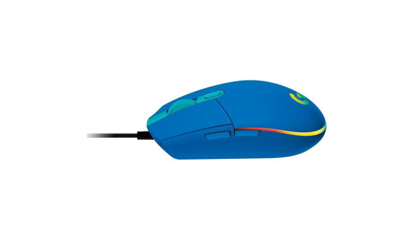 Мишка Logitech G102 Lightsync USB синя - 576795