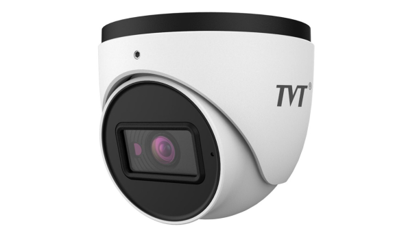 IP-відеокамера купольна TVT TD-9554S4 (D/PE/AR2) White