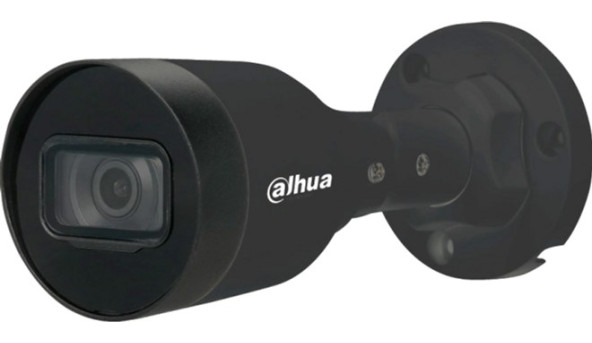 IP-відеокамера вулична Dahua DH-IPC-HFW1230S1-S5-BE (2.8) Black