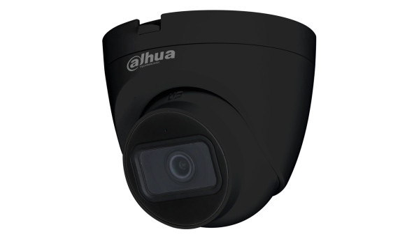 HD-CVI відеокамера купольна Dahua DH-HAC-HDW1200TRQP-BE (2.8) Black