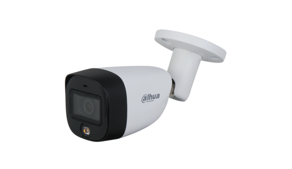 HD-CVI відеокамера вулична Dahua DH-HAC-HFW1200CMP-IL-A (2.8) White