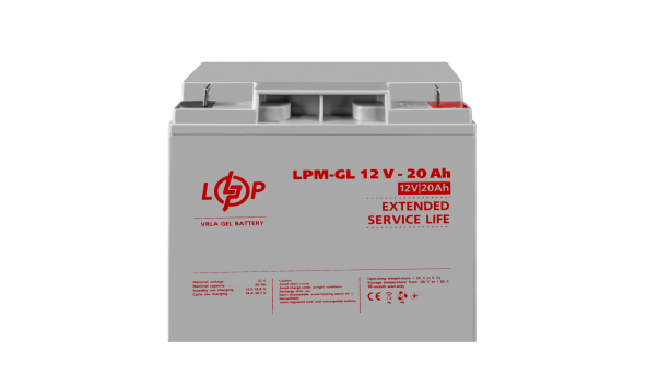 Акумулятор гелевий LPM-GL 12V - 20 Ah - 578956