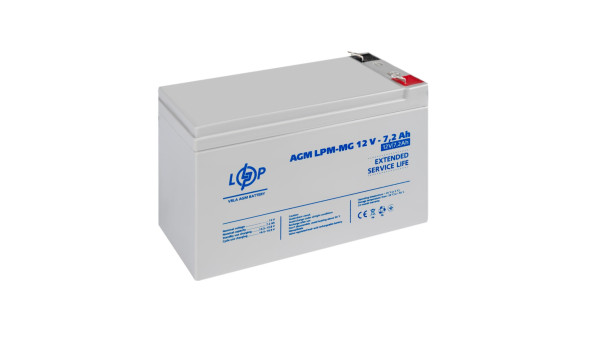 Аккумулятор мультигелевый LPM-MG 12V - 7.2 Ah - 578966