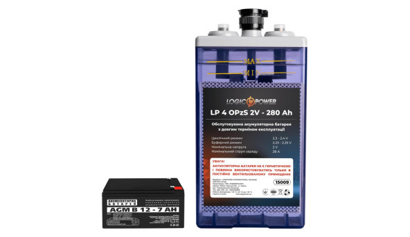 Акумуляторна батарея LP 40OPzS 2V - 280 Ah - 579003