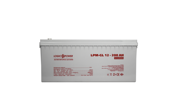 Комплект резервного живлення для котла і теплої підлоги LP (LogicPower) ДБЖ + гелева батарея (UPS W1000VA + АКБ GL 2400W)