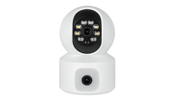 Бездротова поворотна камера два об'єктиви GV-186-GM-DIG40-10 PTZ 4MP (2MP + 2MP) - 579153