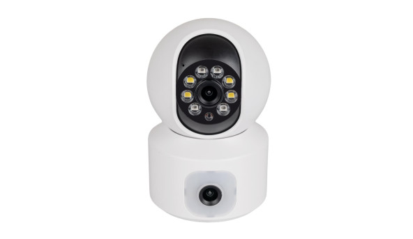Бездротова поворотна камера два об'єктиви GV-186-GM-DIG40-10 PTZ 4MP (2MP + 2MP) - 579153