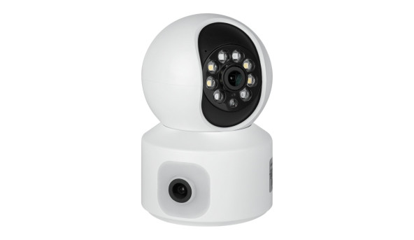 Бездротова поворотна камера два об'єктиви GV-186-GM-DIG40-10 PTZ 4MP (2MP + 2MP) - 579153