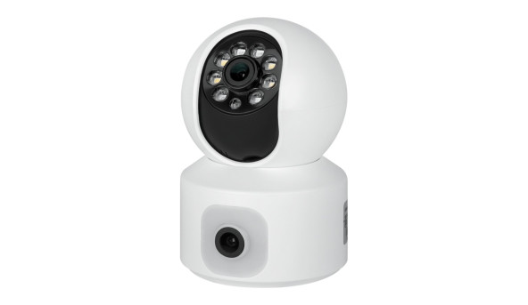Бездротова поворотна камера два об'єктиви GV-186-GM-DIG40-10 PTZ 4MP (2MP + 2MP) - 579153
