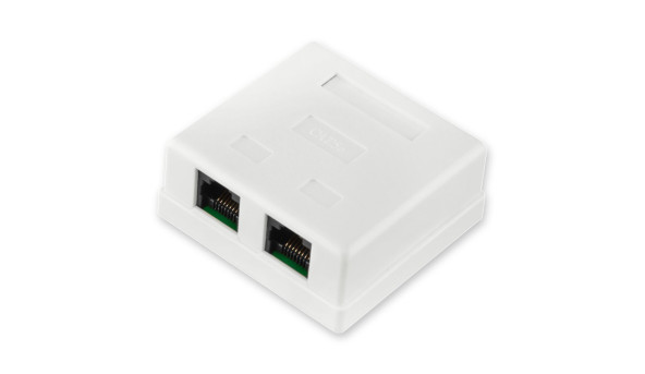 Розетка RJ-45 2-порта кат.5е UTP LP-114 - 579172