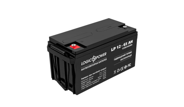 Аккумулятор AGM LP 12V - 65 Ah Silver