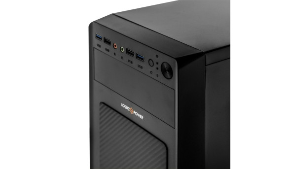 Корпус LP 6108 - 400w 12cm MATX, 2xUSB3.0+2xUSB2.0 - 579321