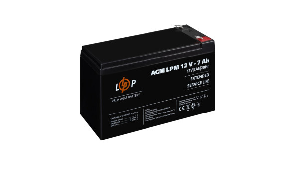 Аккумулятор AGM LPM 12V - 7 Ah - 579329