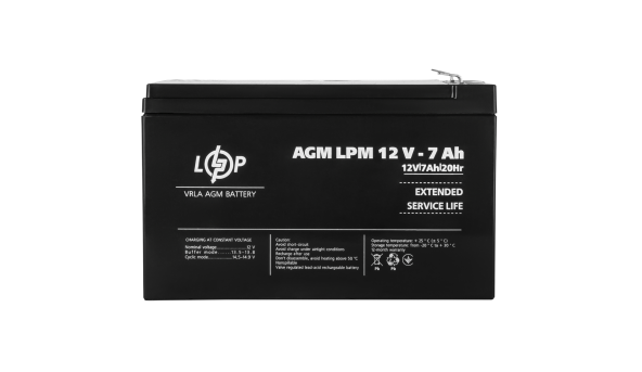 Аккумулятор AGM LPM 12V - 7 Ah - 579329