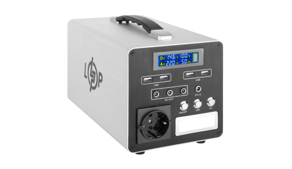 Многофункциональная портативная зарядная станция LP CHARGER MPPT 500 (500W, 512Wh)