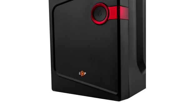 Корпус LP 6104 - 450w 12cm MATX, 2xUSB3.0+1xUSB2.0 - 579424