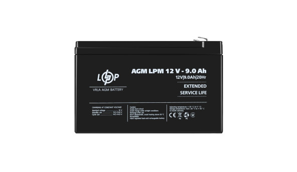 Акумулятор AGM LPM 12V - 9 Ah - 579476