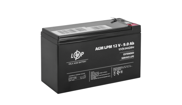Акумулятор AGM LPM 12V - 9 Ah - 579476