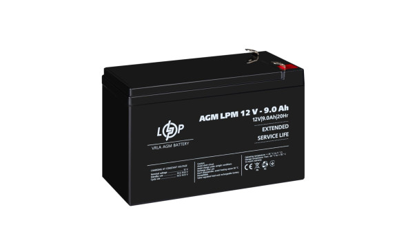Акумулятор AGM LPM 12V - 9 Ah - 579476