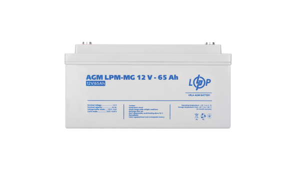 Аккумулятор мультигелевый LPM-MG 12V - 65 Ah - 579496