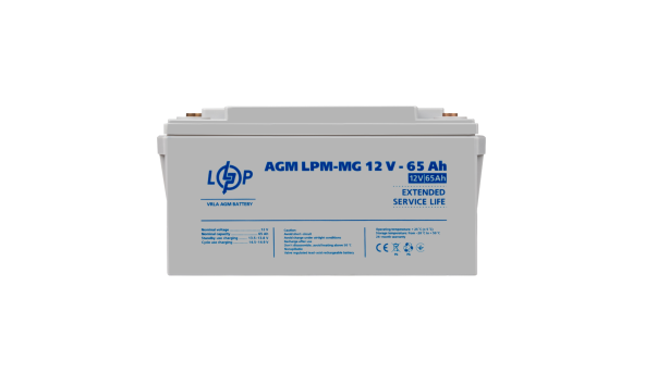 Аккумулятор мультигелевый LPM-MG 12V - 65 Ah - 579496