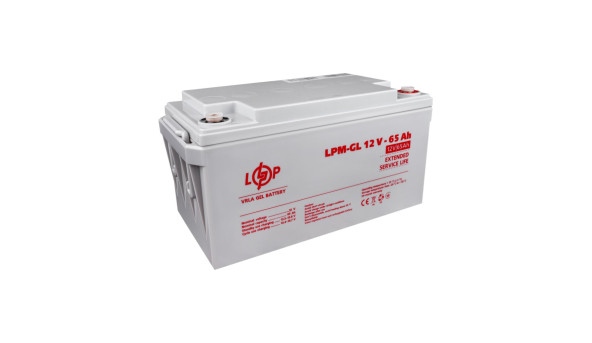 Акумулятор гелевий LPM-GL 12V - 65 Ah - 579578