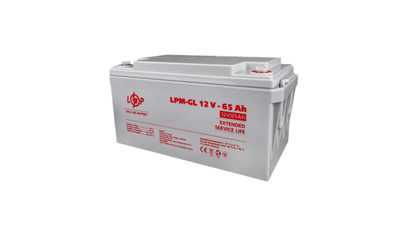 Акумулятор гелевий LPM-GL 12V - 65 Ah - 579578