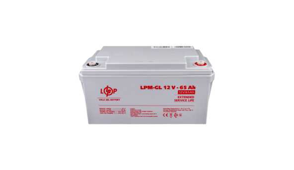 Акумулятор гелевий LPM-GL 12V - 65 Ah - 579578